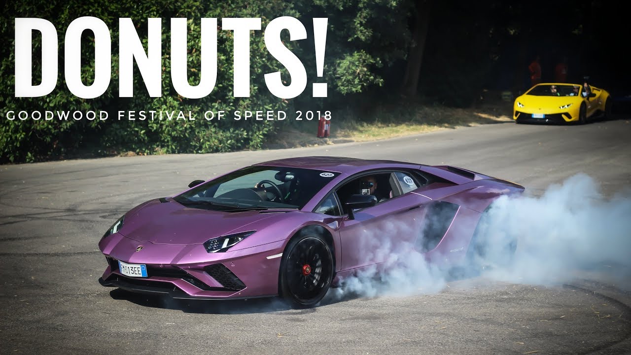 Best Supercar BURNOUTS, DONUTS, POWERSLIDES and ACCELERATIONS at Goodwood Festival of Speed 2018