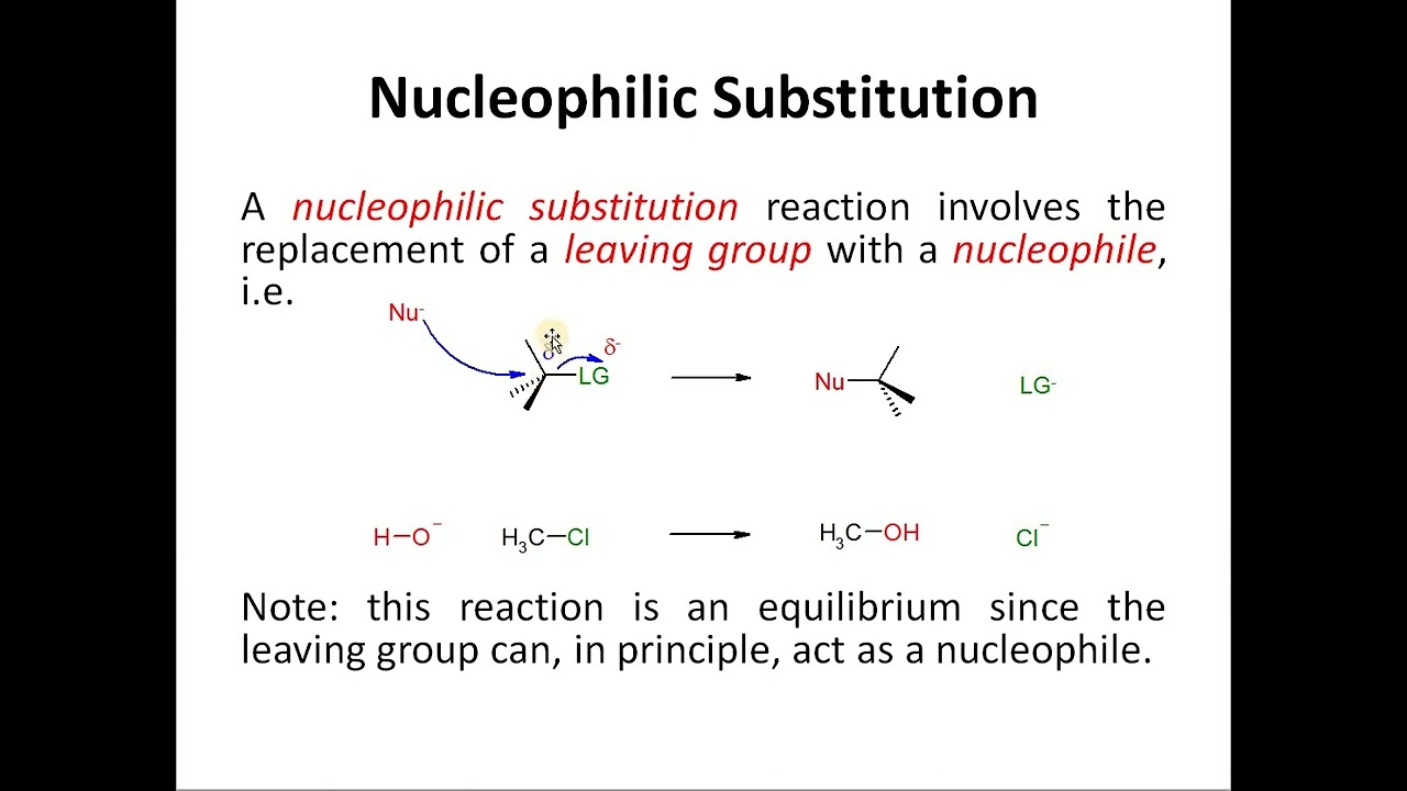 Organic Chemistry-Lecture 14 (Organic Halogen Compounds, Substitution and Elimination-Part1)