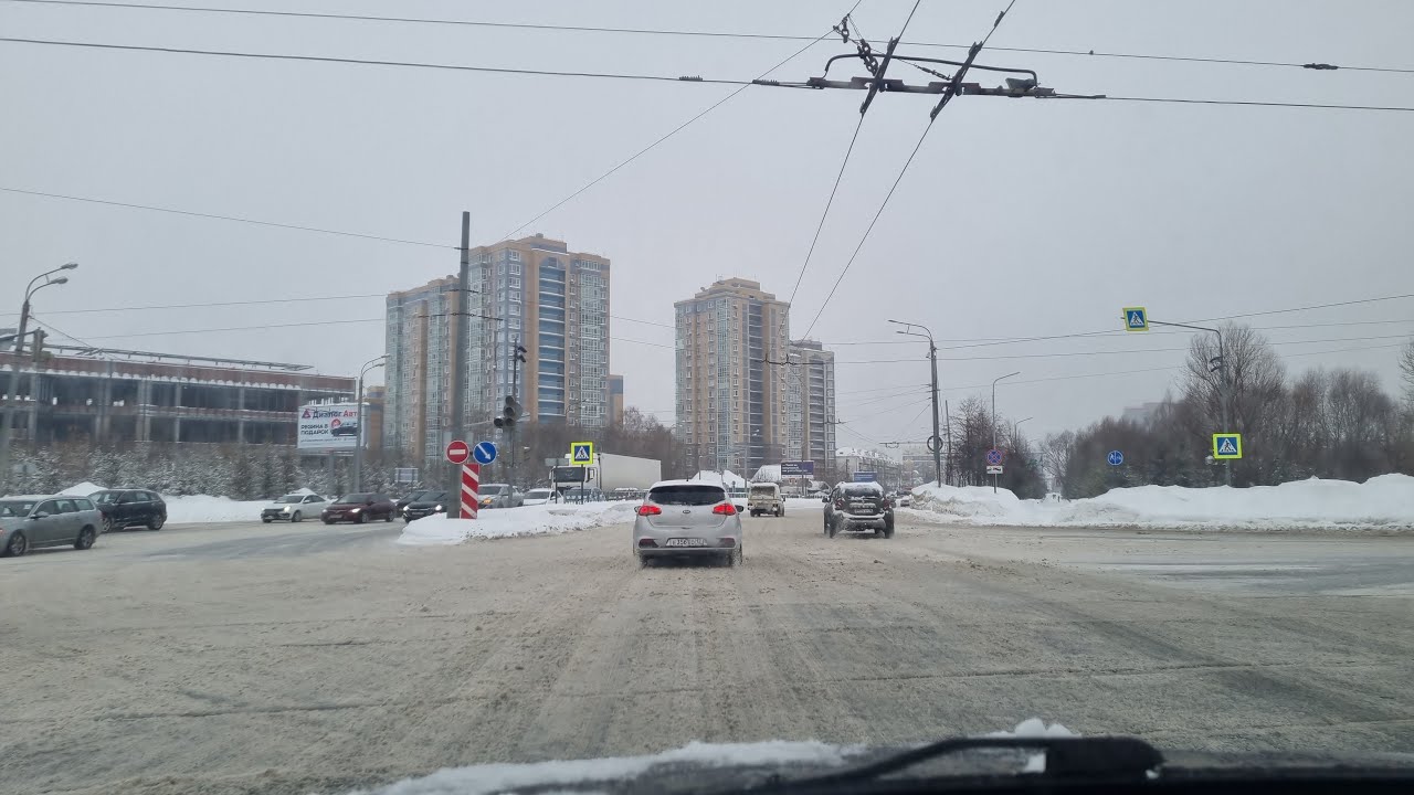Стрим из Казани. -4°