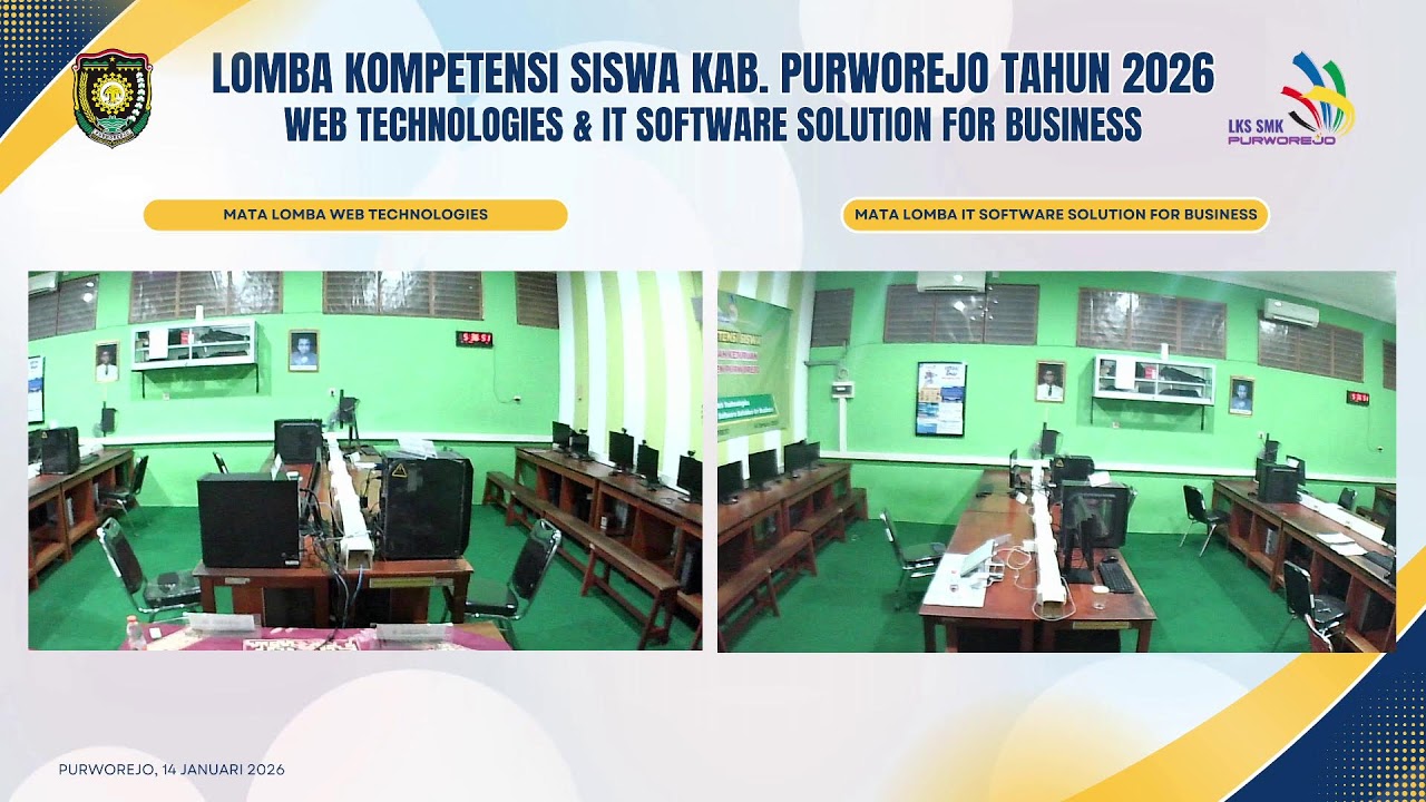 LKS TKJ KABUPATEN PURWOREJO - IT SOFTWARE SOLUTION FOR BUSINESS DAN WEB TECHNOLOGIES 2026