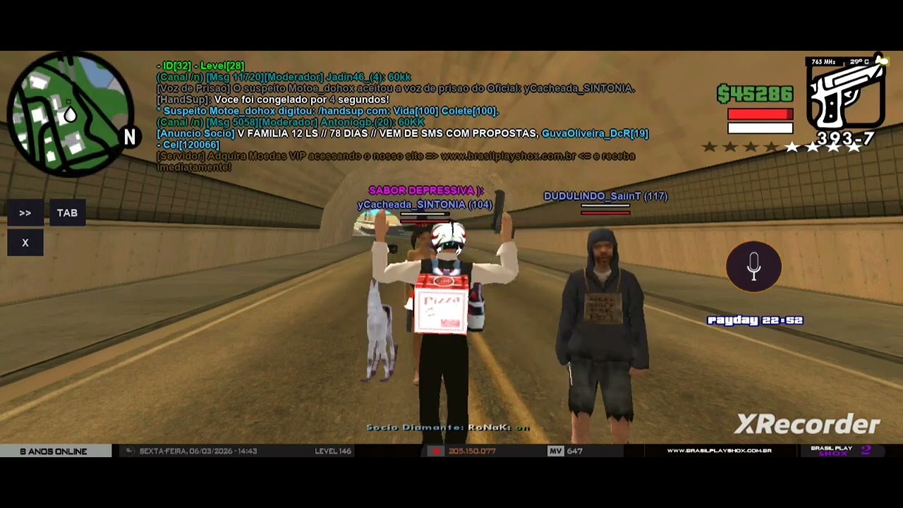OS Cops do Brasil play Shox GOSTAM de hir pro CARANDIRU FAZENDO DM