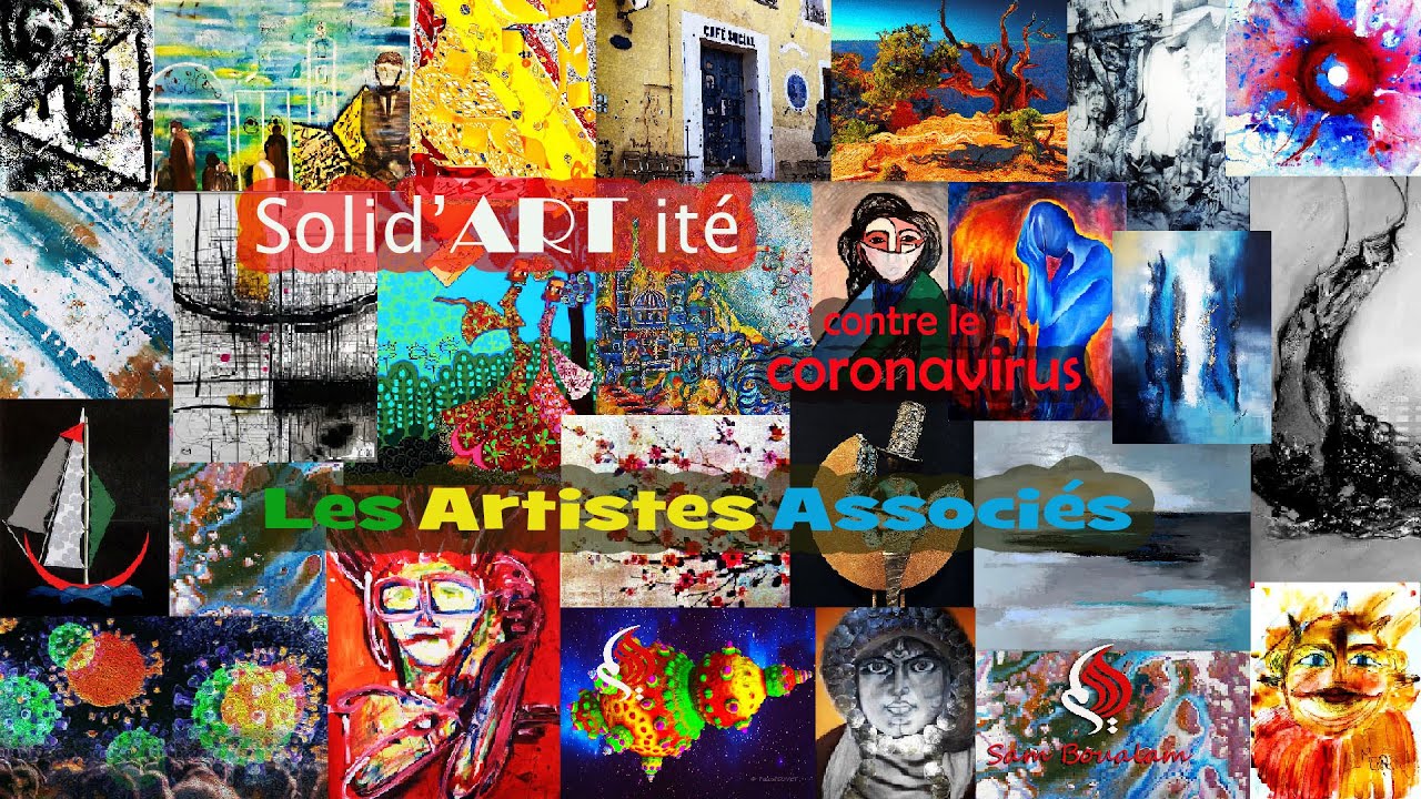 Un hommage coloré au corps médical du monde entier. Solidarité contre le coronavirus