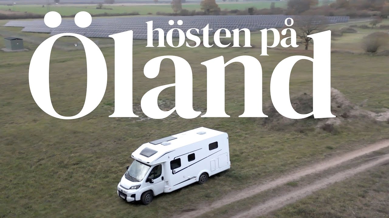 Öland i husbil på hösten - kroppkakor och vilda hästar