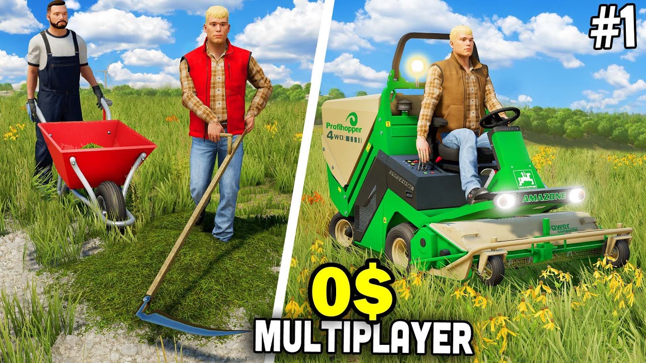 МЕГА ФЕРМА с 0$ на плоской карте с @FarmingGenius 👉 #1