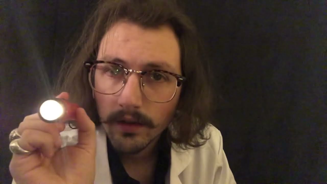 ASMR Chaotic 5 Minute Cranial Nerve Exam