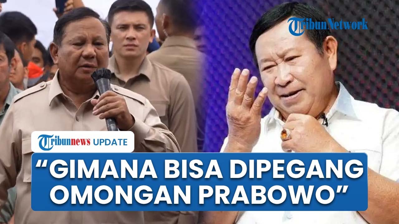 Susno Duadji Sindir Prabowo, Dulu Menolak Kini Terima Bantuan Asing: Gimana Mau Dipegang Omongannya?