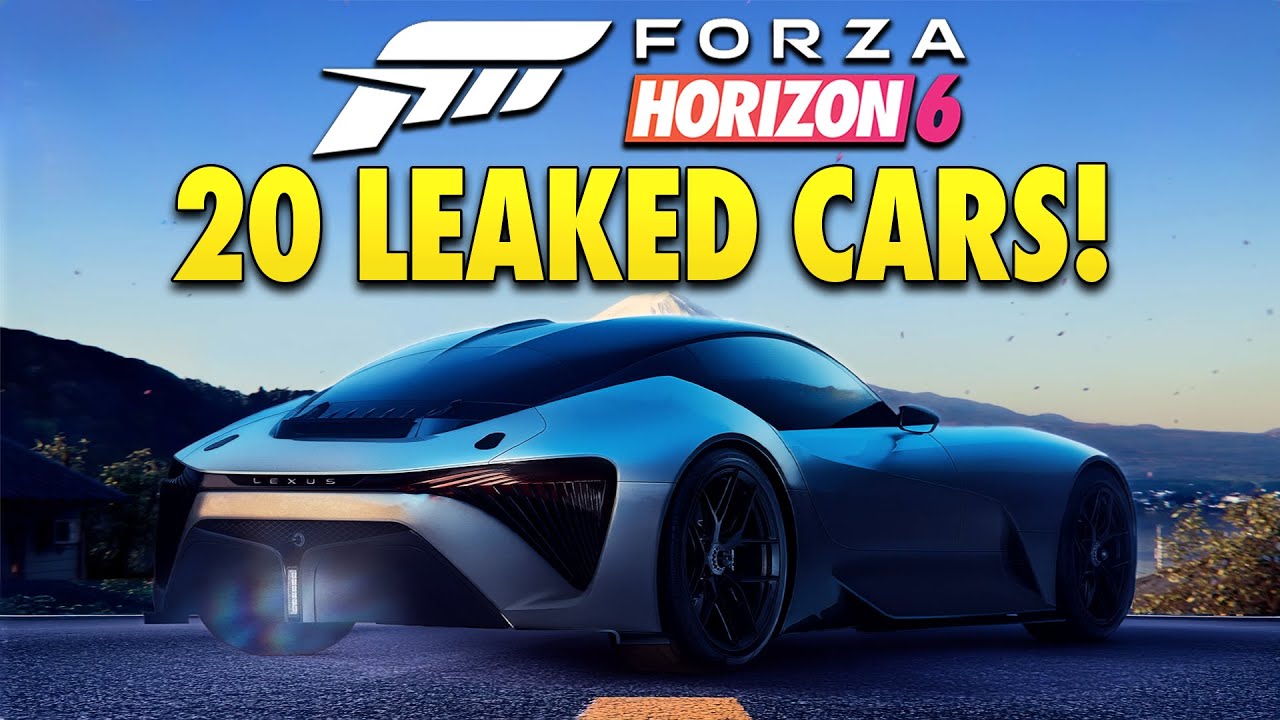 В Forza Horizon 6 подтверждено появление более 20 новых автомобилей! Официальные утечки.