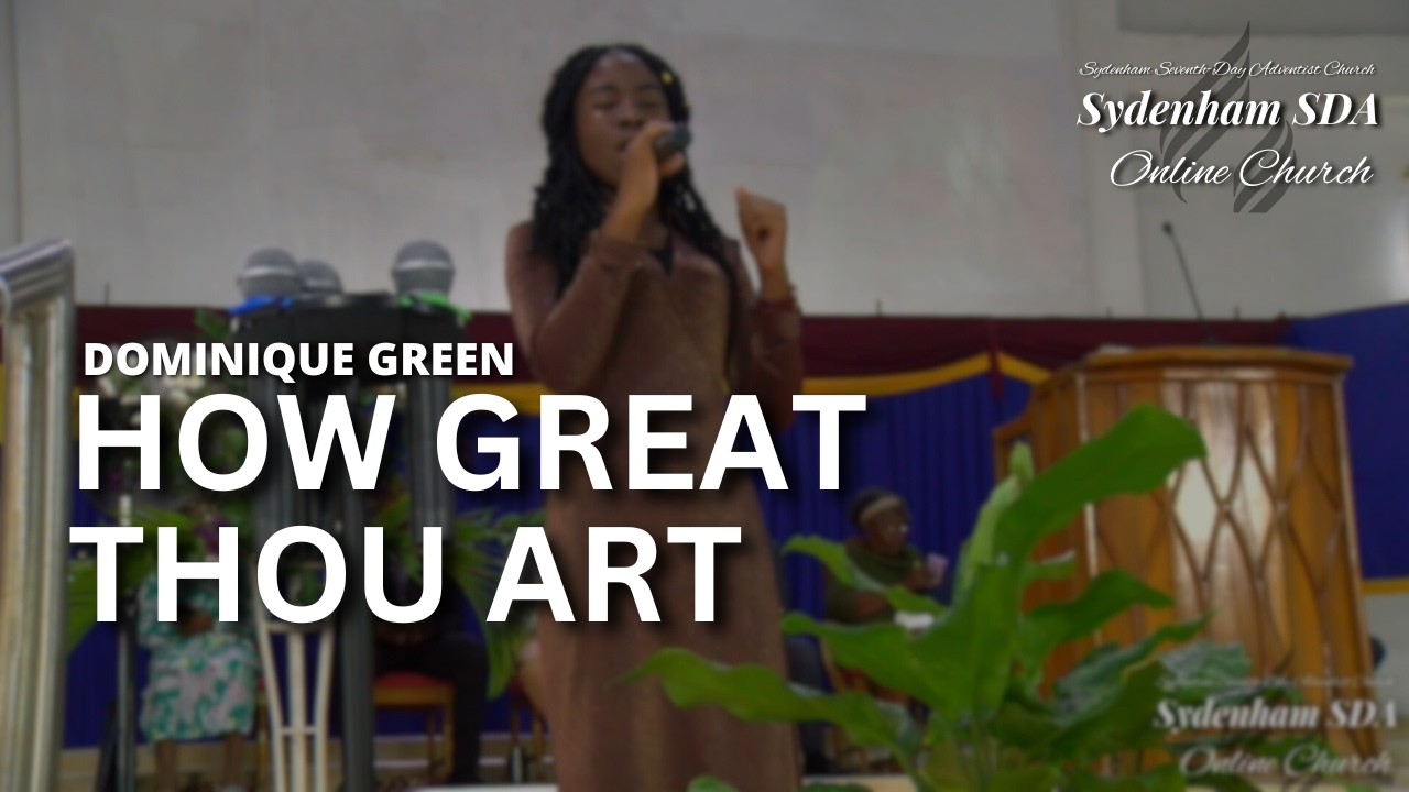 How Great Thou Art (Cover) - Dominique Green