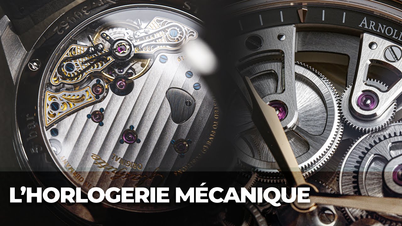 🤯 TOUT COMPRENDRE SUR L'HORLOGERIE MÉCANIQUE 🤯