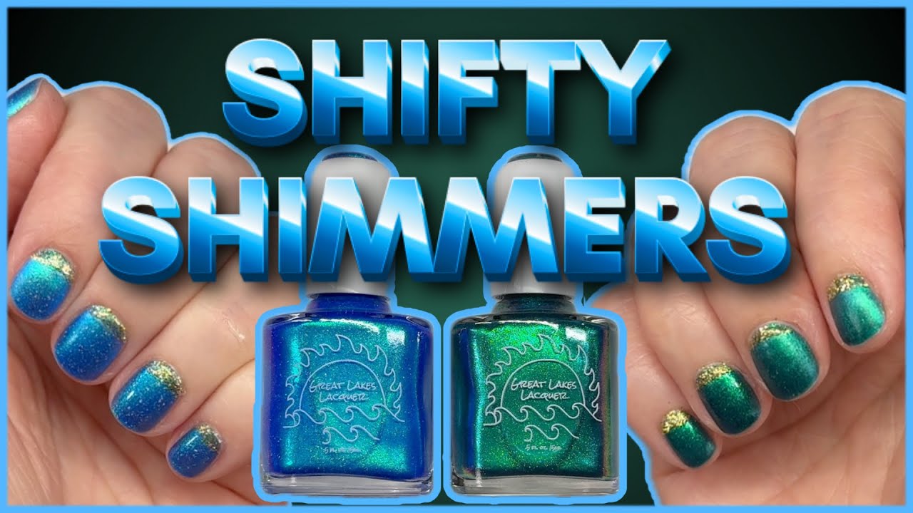 Потрясающие переливающиеся блестки от Great Lakes Lacquer plus Glitter Art