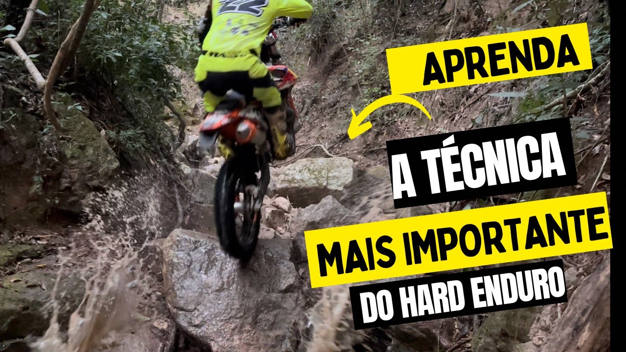 Aprenda uma das técnicas mais usadas no hard enduro e nas trilhas!