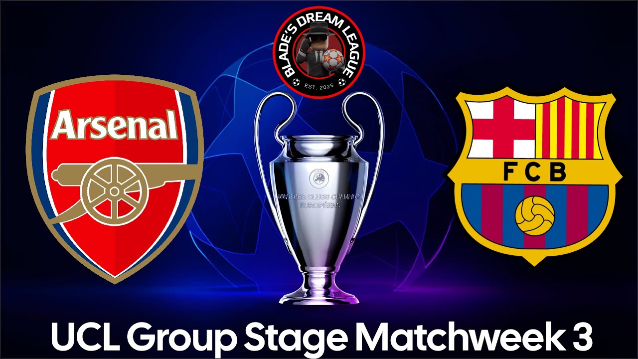 Arsenal vs FC Barcelona UCL MW3 S1 Full Game