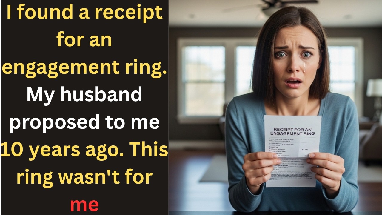 I Found a Receipt for an Engagement Ring — But He Already Proposed to Me 10 Years Ago
