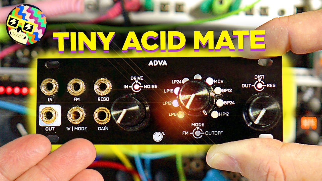 Tiny Roland-ish Filter for Eurorack | Plum Audio ADVA Demo