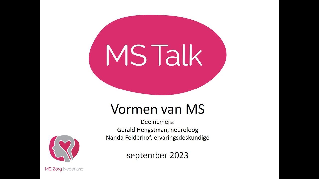 MS Talk 36: Vormen van MS