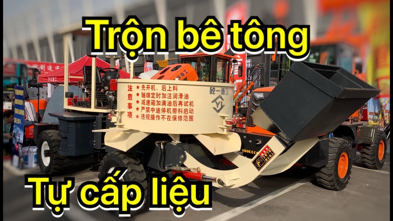 Trộn B&ecirc; T&ocirc;ng Tự Cấp Liệu Trung Quốc - 1 Khối - Gi&aacute; B&aacute;n :170 triệu !