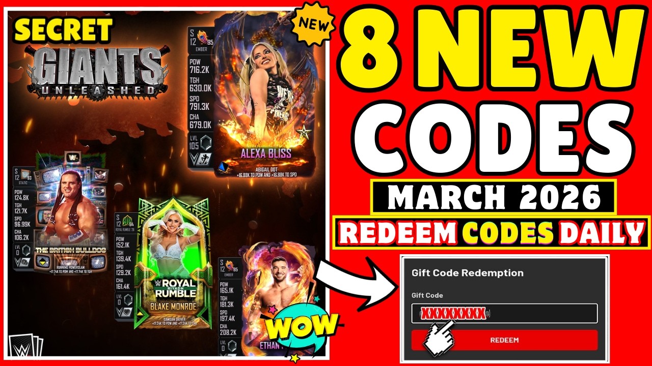 ⚠️НОВОЕ ОБНОВЛЕНИЕ⚠️QR-КОДЫ И КОДЫ АКТИВАЦИИ WWE SUPERCARD 2026 | Коды WWE SuperCard Locker