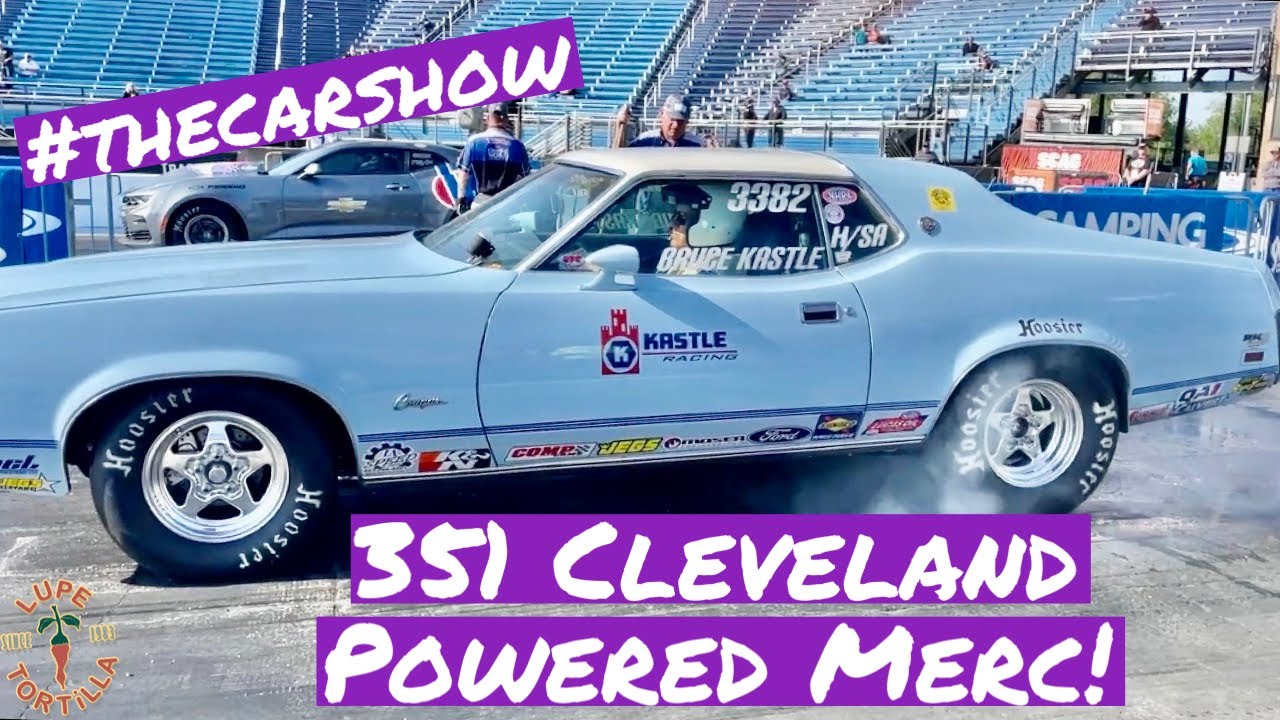 351 Cleveland 1971 Mercury Cougar Брюс Касл | NHRA Stock Drag Racing Nationals 2023, Маршрут 66