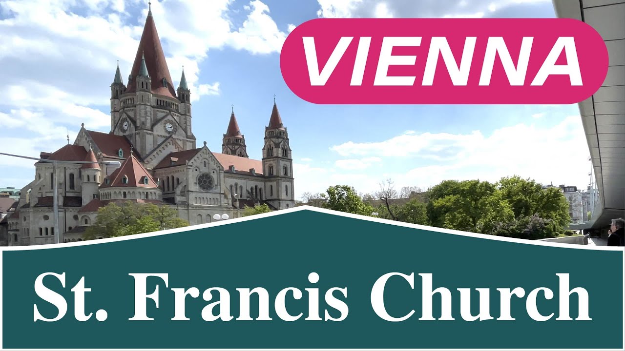 Walking Tour VIENNA AUSTRIA 🇦🇹 St. Francis of Assisi Church - April  2022 - 4K