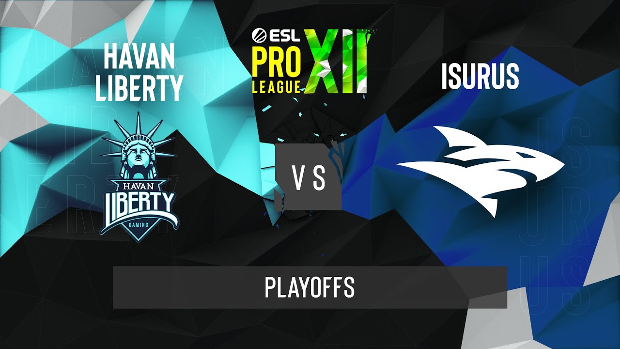 CS:GO - Havan Liberty vs. Isurus [Overpass] Map 1 - ESL Pro League Season 12 - Playoffs - SA