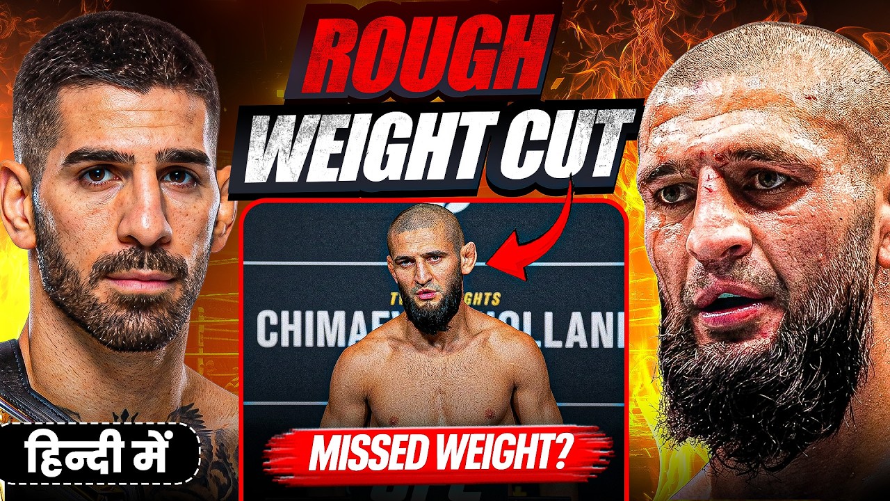 Khamzat CHIMAEV BRUTAL Weight Cut! UFC 328 | Ilia Topuria vs Josh Hokit FIGHT at Press Conference!
