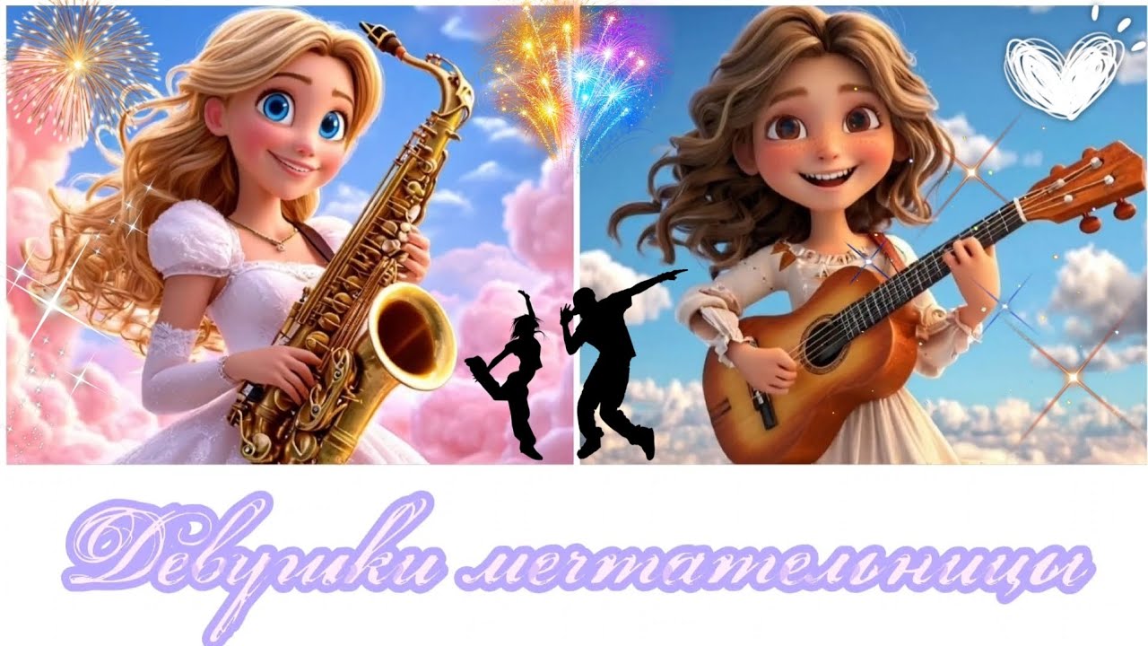 Девушки мечтательницы песня нейросети и моя ✨