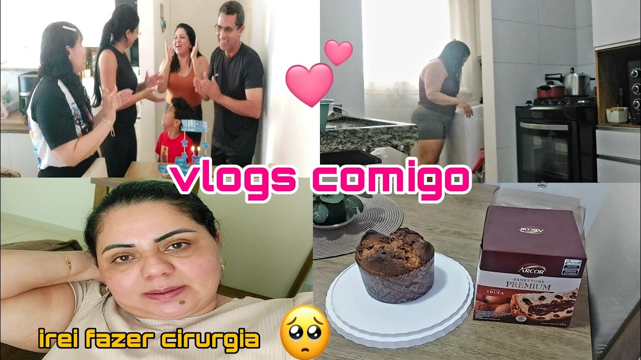 ANIVERSÁRIO DO JARBAS//ROTINA//PANETONE ARCO PREMIUM//ATUALIZAÇÃO DA MINHA CONSULTA 