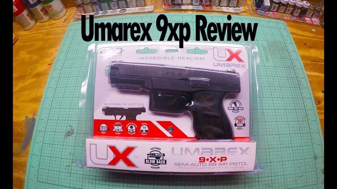 Umarex 9xp co2 bb pistol review unboxing & shooting