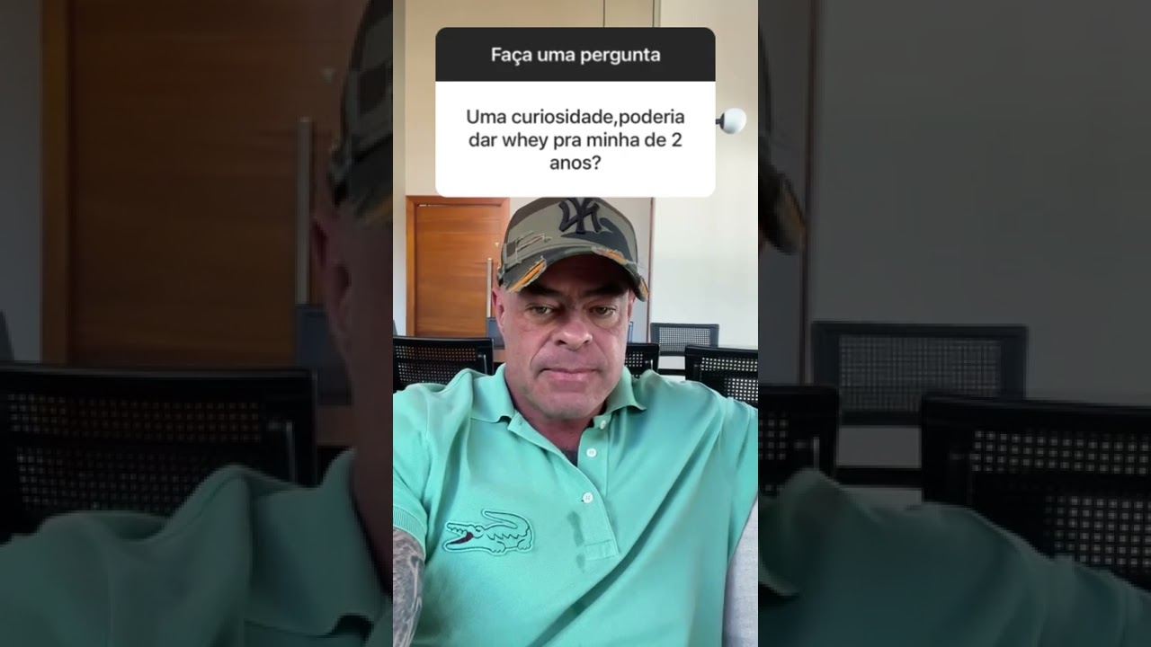 CRIAN&Ccedil;A PODE TOMAR WHEY PROTEIN?