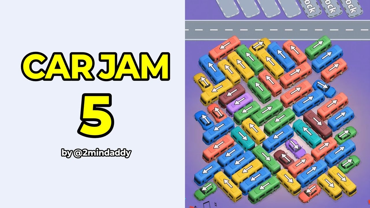 Car Jam Level 5 Solution and Walkthrough