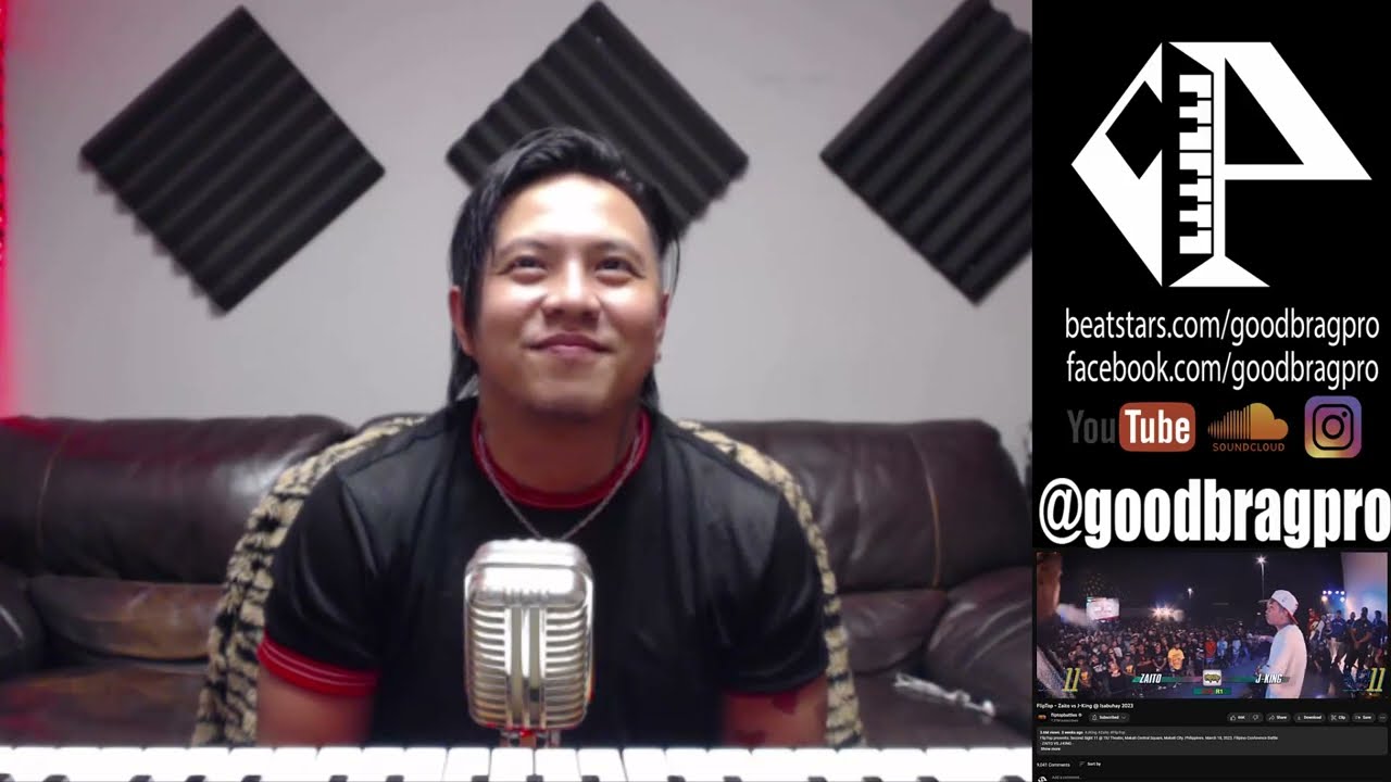FlipTop - Zaito vs J-King @ Isabuhay 2023 PRODUCER REACTION