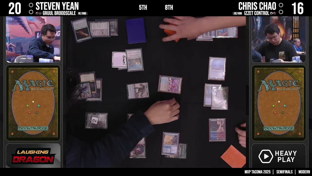 Steven Yean (Gruul Broodscale) vs Chris Chao (Izzet Control) - MXP Tacoma 2025 Top 4