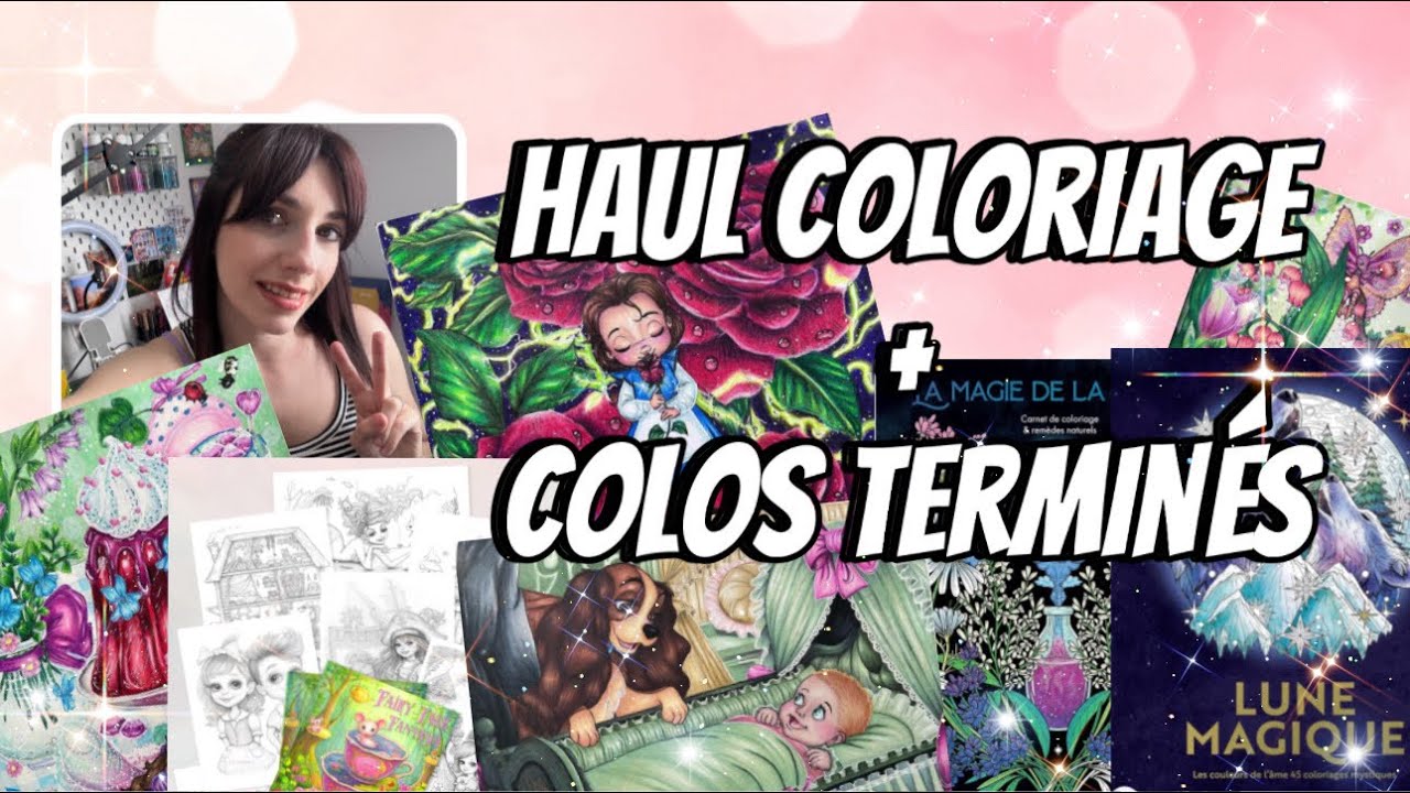 Haul coloriage adulte + tout mes colos 2024