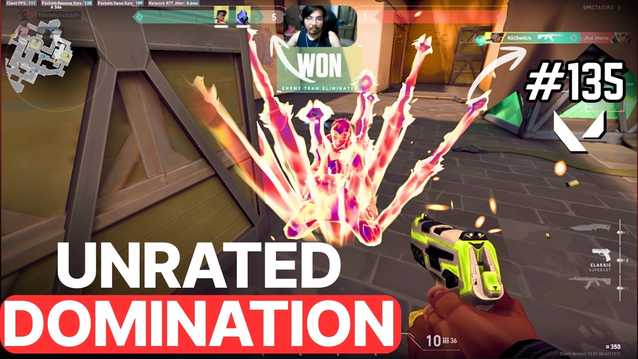 Day 135 – Haven May Full Tabahi 💥 | 20+ Kills | Valorant Unrated Gameplay!