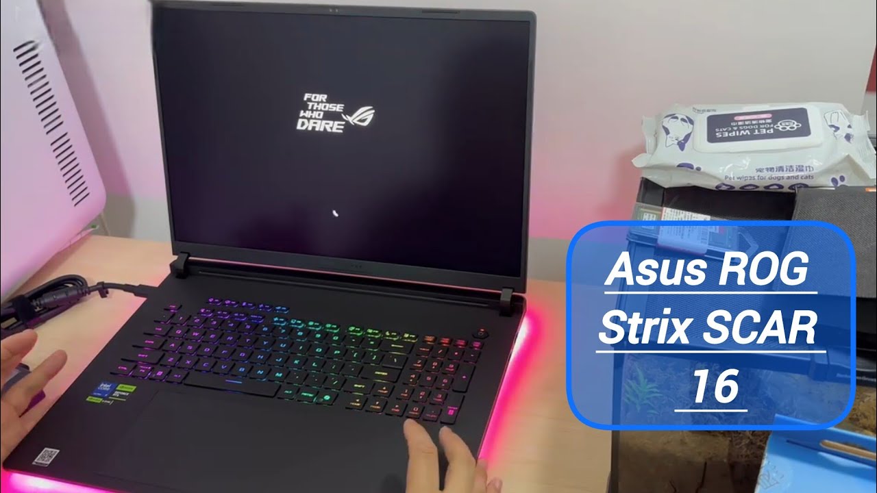 Распаковка Asus ROG Strix SCAR 16 🤩