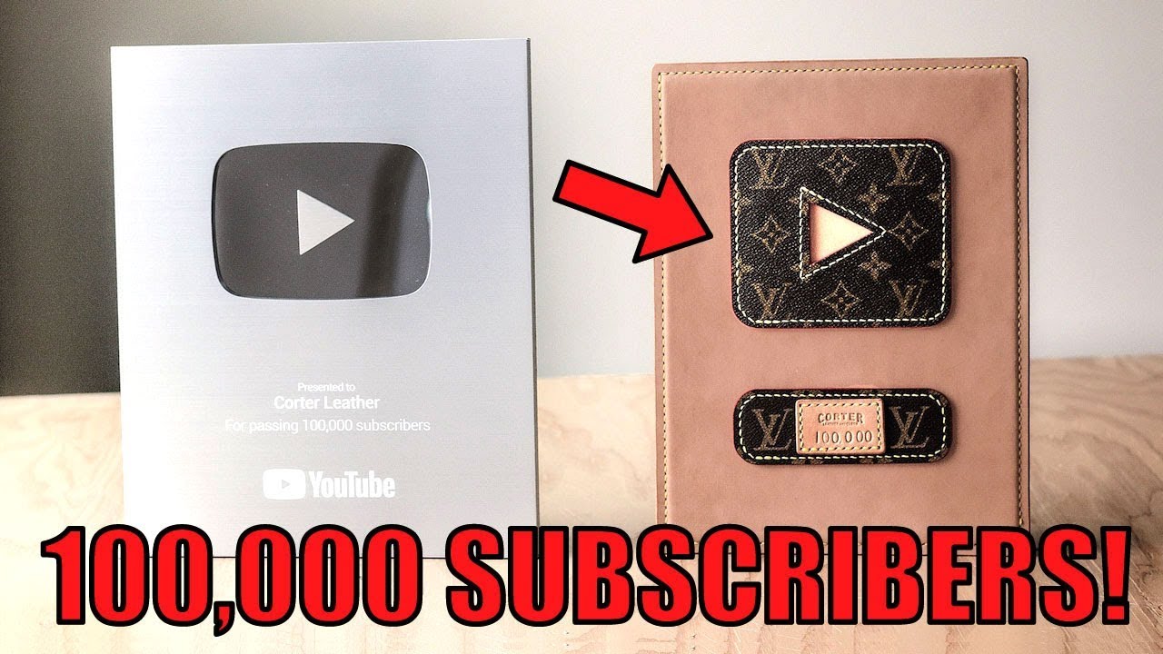 Making the World's First LOUIS VUITTON PLAY BUTTON!!!