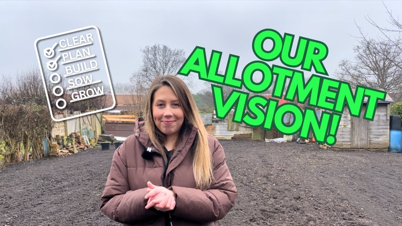 Allotment Layout Reveal! Our Master Plan for the Perfect Plot 🌱 Allotment Gardening For Beginners UK