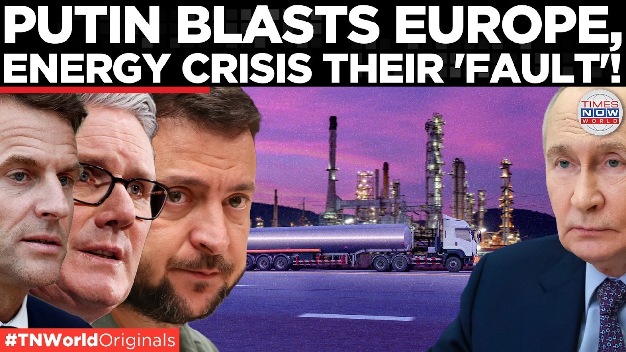 RUSSIA’S ULTIMATUM: Putin Blames Ukraine for Sinking LNG Tanker as Europe’s Gas Prices Explode