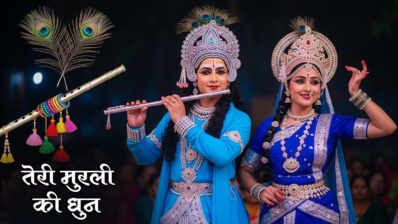 तेरी मुरली की धुन सुनके | Teri Murli Ki Dhun Sunke | Vrindavan Bhajan | Krishna Bhajan