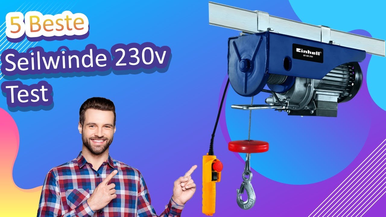 5 Beste Seilwinde 230v Test