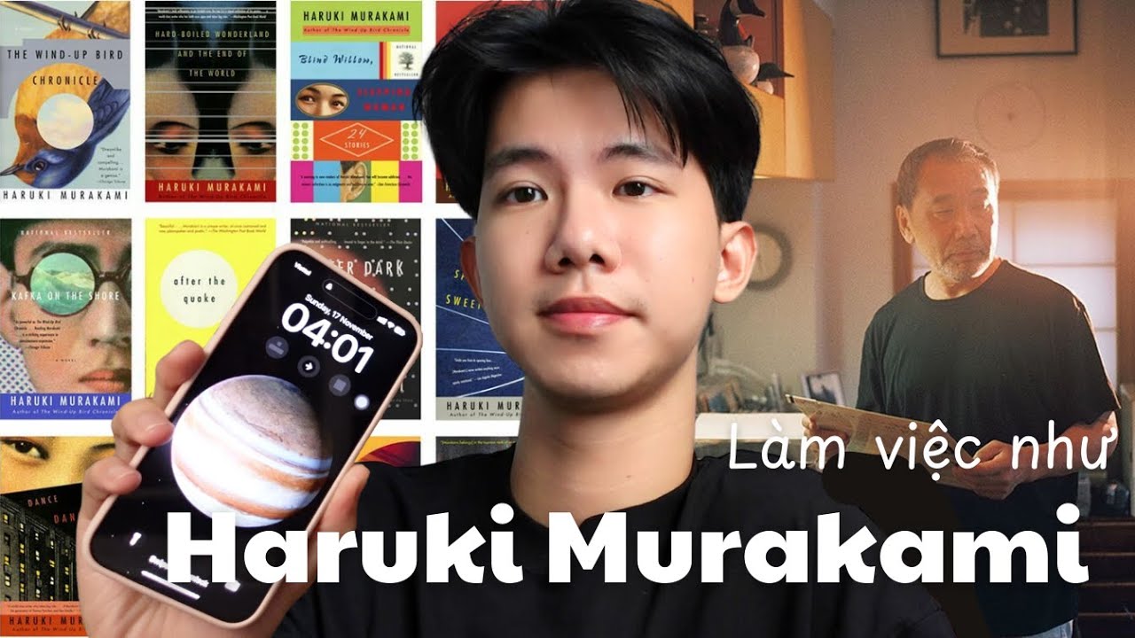 Tôi thử làm việc như Haruki Murakami (mất ngủ)