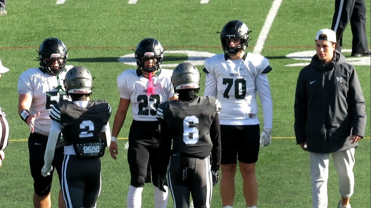 Proctor Academy Hornets vs Capital Prep Harbor Sharks - High School Varsity Football Game - 11-01-25