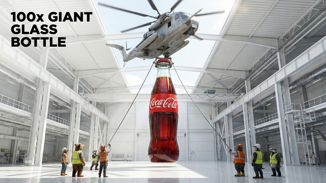Inside the Factory That Builds ONE Giant Coca-Cola Bottle