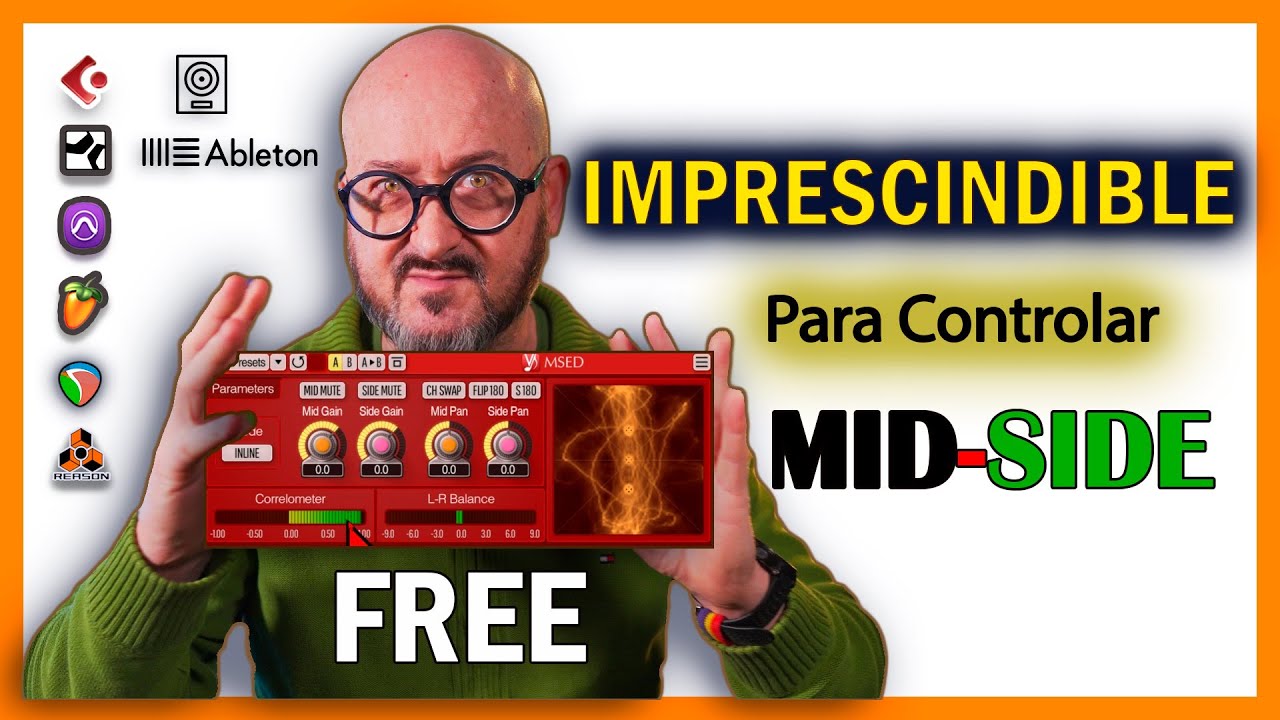 ✅ Plugin GRATUITO de Control MID SIDE 👉 MSED de Voxengo