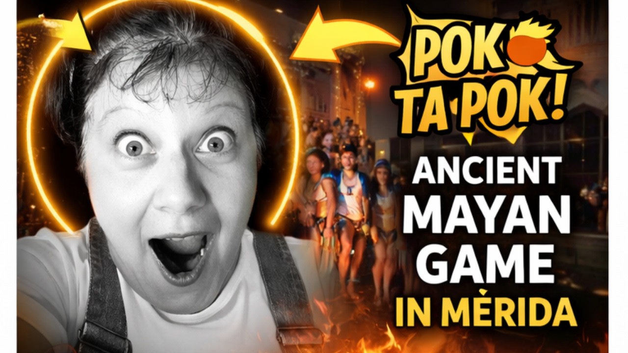 Pok Ta Pok 🔥 Ancient Mayan Game in Mérida, Yucatán (Mexico) | 4K