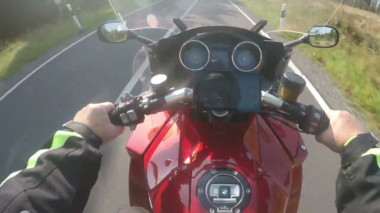 Small Road in Harzen BMW K 1300 GT