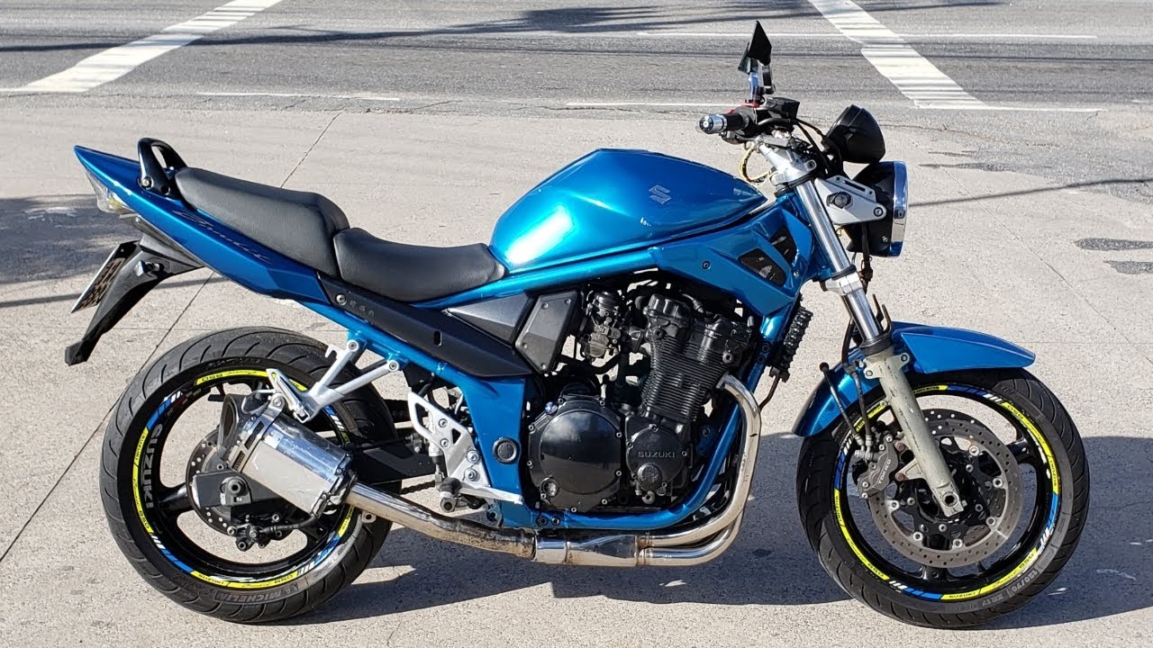 Rodolfinho da Z- Testando Suzuki Bandit 650-N 2007.