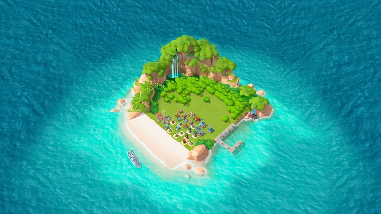 Вот такова жизнь игрока низкого уровня в Boom Beach...