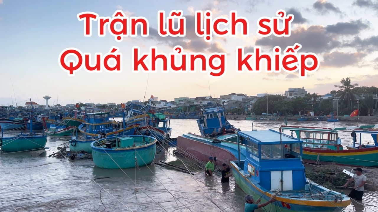 Lũ Lụt Lịch Sử tại Thôn Phước Thể - Xã Liên Hương - Tỉnh Lâm Đồng . Quá Kinh Khủng #tinnong #viral 