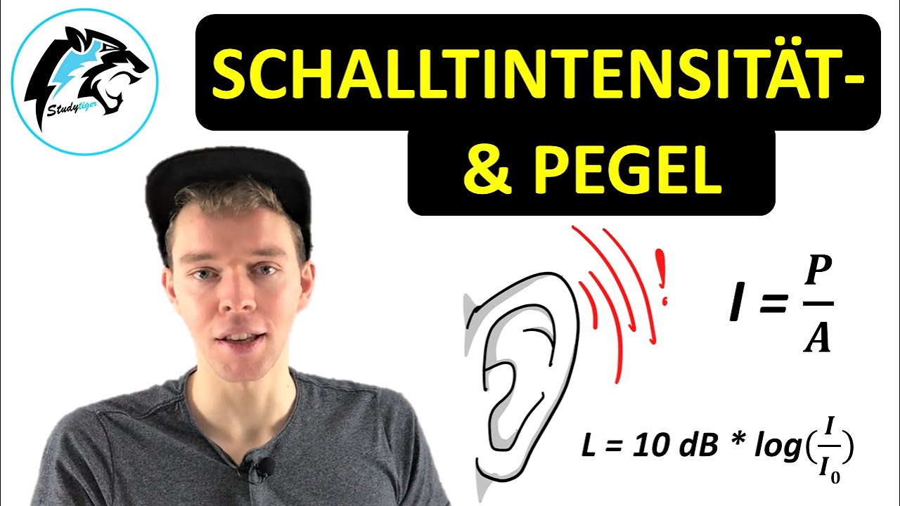 Schallintensität & Schallintensitätspegel | Physik Tutorial